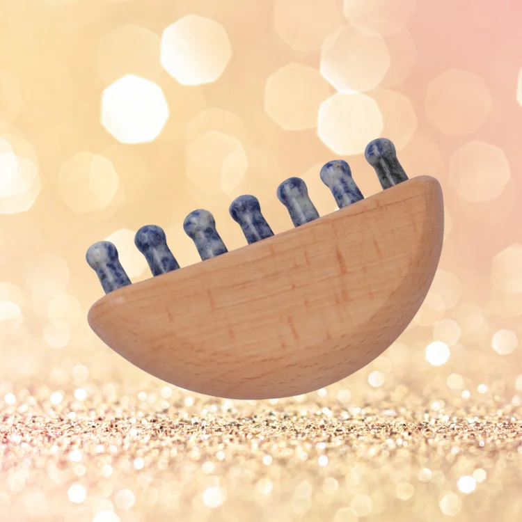 Sodalite Scalp Massager